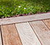 terrasse en bois de paysagiste en Savoie