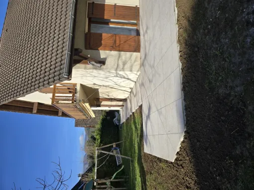 Réfection d'une terrasse en carrelage grès cérame à Chambéry, Chambéry, ANTHONY FONTAINE PAYSAGISTE