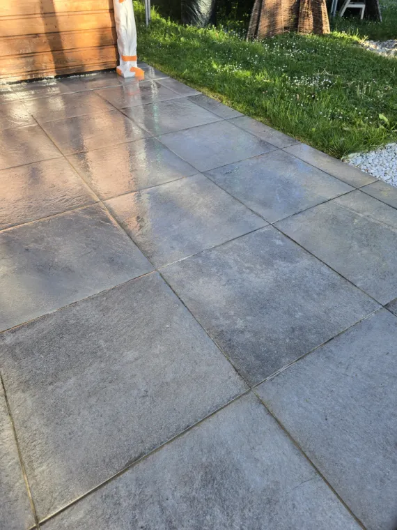 Terrasse au bout de 6 ans