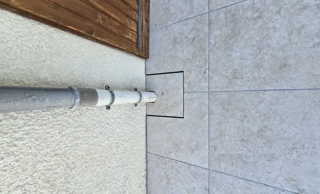 Réfection d'une terrasse en carrelage grès cérame à Chambéry, Chambéry, ANTHONY FONTAINE PAYSAGISTE