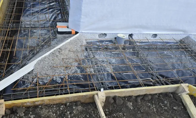 Une dalle béton pour une terrasse à la chapelle blanche, Chambéry, ANTHONY FONTAINE PAYSAGISTE