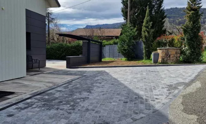 Création paysagère, Chambéry, ANTHONY FONTAINE PAYSAGISTE