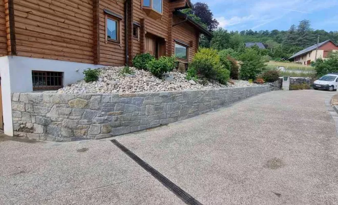 Création paysagère, Chambéry, ANTHONY FONTAINE PAYSAGISTE